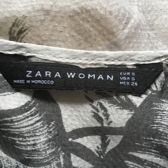 Zara woman new 100% silk top - Picture 7 of 8